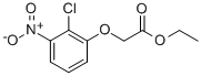 Acetic acid, (2-chloro-3-nitrophenoxy)-, ethyl ester 结构式