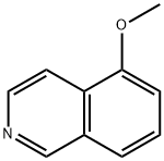 5-甲氧基异喹啉 结构式