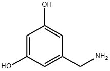 3,5-DIHYDROXYBENZYLAMINE 结构式