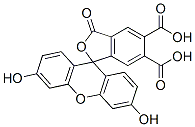 5,6-dicarboxyfluorescein 结构式