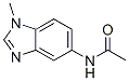 Benzimidazole, 5-acetamido-1-methyl- (7CI) 结构式