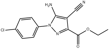 Ethyl5-amino-1-(4-chlorophenyl)-4-cyano-1H-pyrazole-3-carboxylate