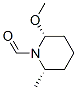 1-Piperidinecarboxaldehyde, 2-methoxy-6-methyl-, cis- (9CI) 结构式