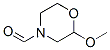 4-Morpholinecarboxaldehyde, 2-methoxy- (9CI) 结构式