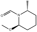 1-Piperidinecarboxaldehyde, 2-methoxy-6-methyl-, trans- (9CI) 结构式