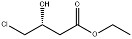 (R)-(+)-4-氯-3-羟基丁酸乙酯 结构式