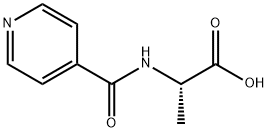 异烟酰丙氨酸 结构式