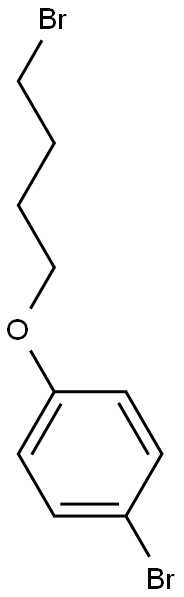 1-(4-BROMOBUTOXY)-4-BROMOBENZENE 结构式