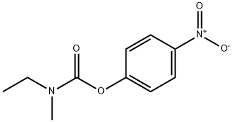 N-Ethyl-N-methyl-O-(4-nitrophenyl)carbamate 结构式