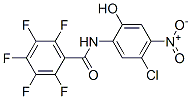 5'-Chloro-2,3,4,5,6-pentafluoro-2'-hydroxy-4'-nitrobenzanilide 结构式