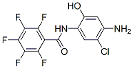 4'-Amino-5'-chloro-2,3,4,5,6-pentafluoro-2'-hydroxybenzanilide 结构式