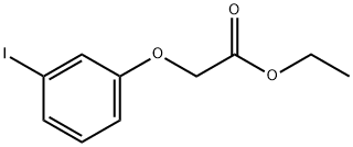 2-(3-碘代苯氧基)乙酸乙酯 结构式