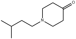 1-(3-甲基丁基)-4-哌啶酮 结构式