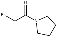 1-(溴乙酰基)吡咯烷 结构式