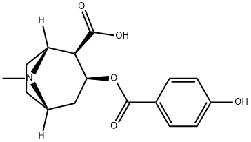 对羟基苯甲酰芽子碱 结构式