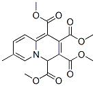 7-Methyl-4H-quinolizine-1,2,3,4-tetracarboxylic acid tetramethyl ester 结构式