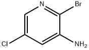 2-溴-3-氨基-5-氯吡啶 结构式