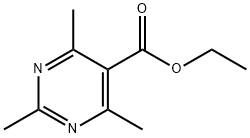 Ethyl2,4,6-trimethylpyrimidine-5-carboxylate 结构式