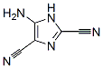 1H-Imidazole-2,4-dicarbonitrile,  5-amino- 结构式