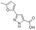 3-(5-METHYL-2-FURYL)-1H-PYRAZOLE-5-CARBOXYLIC ACID 结构式