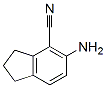 4-Indancarbonitrile,  5-amino-  (7CI) 结构式