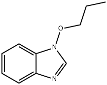 Benzimidazole, 1-propoxy- (7CI) 结构式