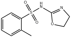 o-Toluenesulfonamide, N-2-oxazolin-2-yl- (7CI) 结构式