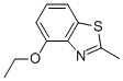 Benzothiazole, 4-ethoxy-2-methyl- (7CI) 结构式
