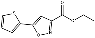 5-噻唑-异噁唑-3-甲酸乙酯 结构式