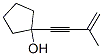 Cyclopentanol, 1-(3-methyl-3-buten-1-ynyl)- (7CI,9CI) 结构式