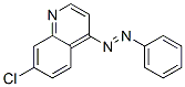 Quinoline, 7-chloro-4-(phenylazo)- 结构式