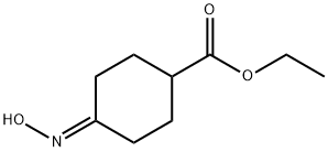 Ethyl 4-(hydroxyimino)cyclohexanecarboxylate 结构式