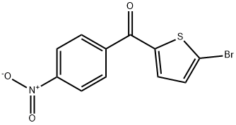 2-BROMO-5-(4-NITROBENZOYL)THIOPHENE 结构式