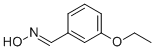 3-ETHOXY BENZALDEHYDE OXIME 结构式