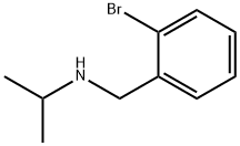 N-(2-溴苄基)异丙基胺 结构式