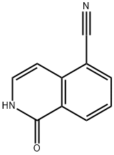 1-羟基-5-甲腈 结构式