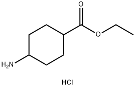 4-氨基环己烷甲酸乙酯盐酸盐 结构式
