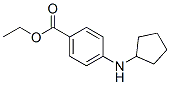 ETHYL 4-(CYCLOPENTYLAMINO)BENZOATE 结构式