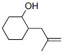 2-(2-methylprop-2-enyl)cyclohexan-1-ol 结构式