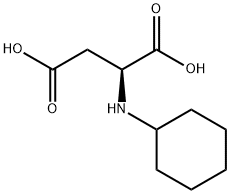 N-CYCLOHEXYL ASPARTIC ACID 结构式