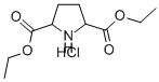 2,5-吡咯烷羧酸二乙酯(HCL) 结构式