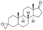 spiro(androstan-3,2'-oxiran)-17-one 结构式