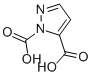 1H-Pyrazole-1,5-dicarboxylicacid(9CI) 结构式