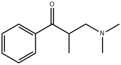 2-benzoylpropyldimethylammonium chloride 结构式