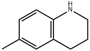 喹啉,1,2,3,4-四氢-6-甲基喹啉 结构式