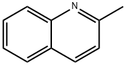 2-甲基喹啉 结构式