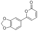 6-(3,4-Methylenedioxyphenyl)-2H-pyran-2-one 结构式