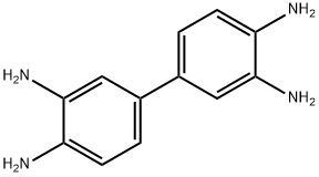 3,3'-二氨基联苯胺 结构式