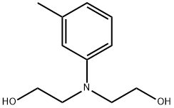 N,N-双(2-羟基乙基)-间甲苯胺 结构式