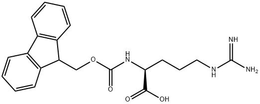 FMOC-L-精氨酸 结构式
